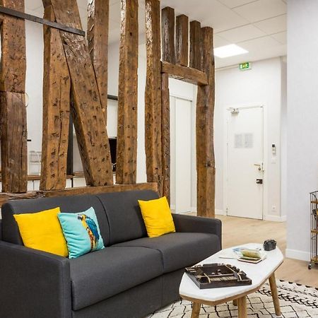 Apartemen 96 m² dengan 3 kamar tidur dan 1 kamar mandi pribadi di 2nd - Louvre - Bourse Paris Bagian luar foto